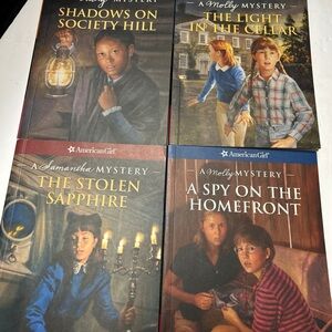 American Girl Mystery Collection — Blue, Red, Brown Covers